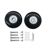 [YongXuan] 静音シリーズキャスター 車輪用交換タイヤキット スーツケース, ショッピングカート, キャリーバッグ タイヤどの車輪補修用 キャスター取替え DIY 修理 交換 (50×6×18 mm-30,35 mm)