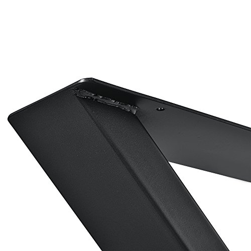 En.casa - Set di 2 Gambe in Acciaio per Mobili Fai...