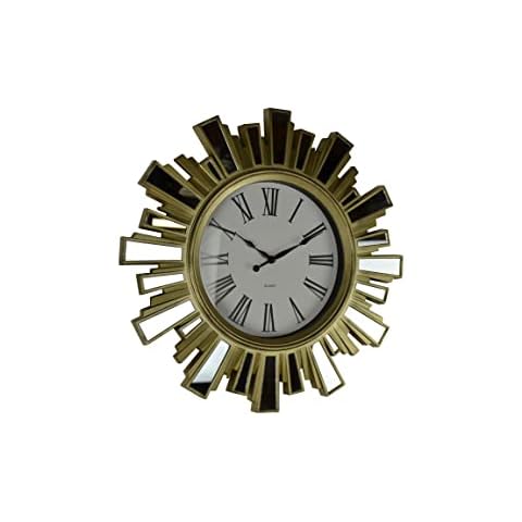 Three Star 19" Gold Sunburst Clock Cover