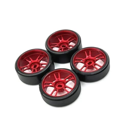 RC��������̃A�b�v�O���[�h For Wltoys 284131 K969 K979 K989 P929 For Kyosho For Mini-Z 1/28 27 �~�����[�g���h���t�g�^�C���^�C�������z�C�[������ RC �J�[�A�b�v�O���[�h���i(Red)