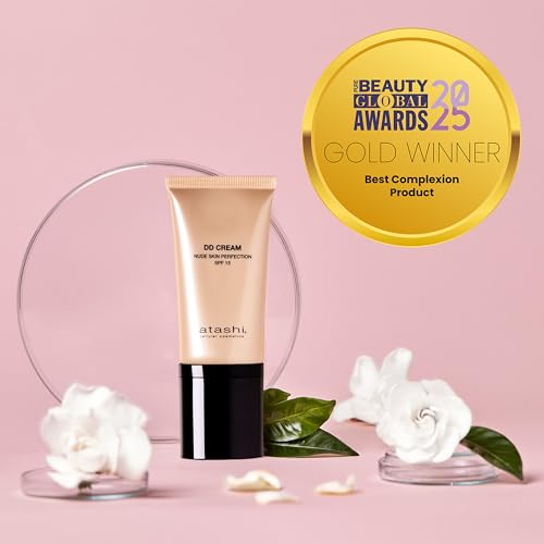 Atashi DD Cream Antiedad SPF 15, Crema Hidratante Antiarrugas con Color, 8 Beneficios en 1, Tratamiento Facial Efecto Buena Cara, Con Retinol, Formato Airless, Tono Bronce Intenso, 50 ml - imagen 7