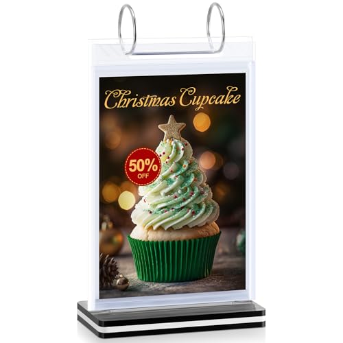 A6 Multi-Page Flip Menu Holder (6 Pages/12 Sides)