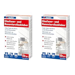 Baufan 500 Glasfaser- und Renoviervlieskleber 2er-Pack