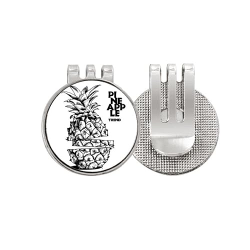 Marqueur de balle de golf aimanté PineFruit Trend émail résistant accessoire pour golfeurs