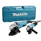 Makita DK0053G Haakse slijper set (GA9020 & 9558HN) in koffer - 2200W / 840W - 230mm / 125mm