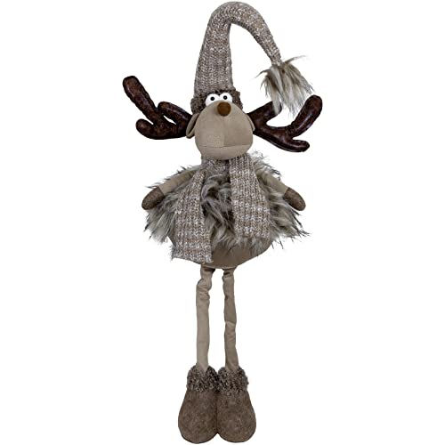 Christmas Paradise XL Weihnachts-Elch 67cm ausziehbar (87cm...