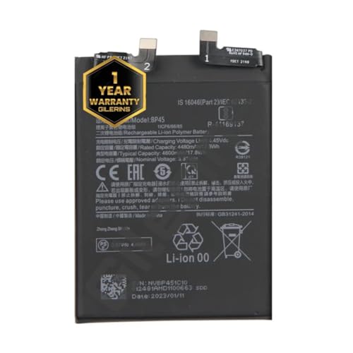 Image of Original BP45 Battery for Redmi 12 pro (4600mAH) Battery with 1 Year Warranty **** (D164)