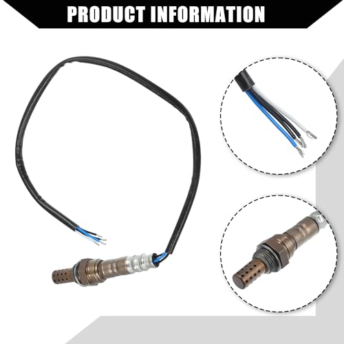 Hihaha No.MD136308 Front Left Upstream Oxygen O2 Sensor for Honda Civic 1.4 1.6 94-05 / Front Left Air Fuel Ratio Sensor/Durable Metal / 1 Set Black - Image 5