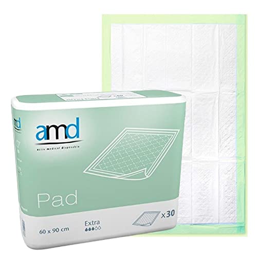 Alèse Jetable Ultra-Absorbante pour Incontinence (60x90 cm) – Imperméable, Hypoallergénique et Douce – Protection pour Lits, Fauteuils et Chaises –...