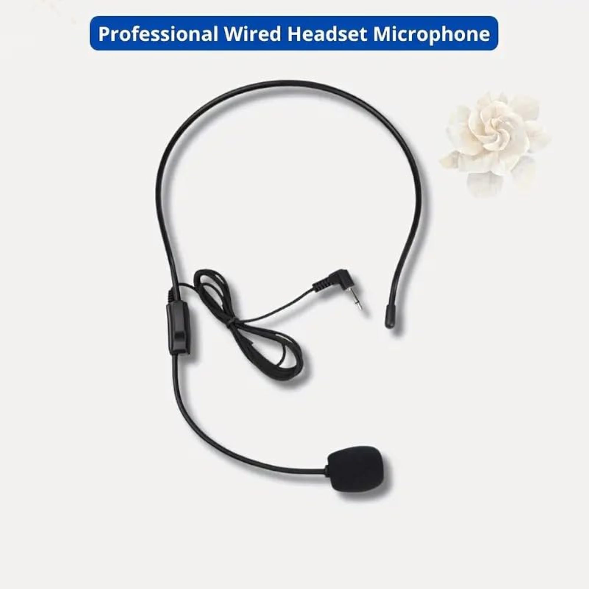 Professional Amplifier Wired Headset Microphone