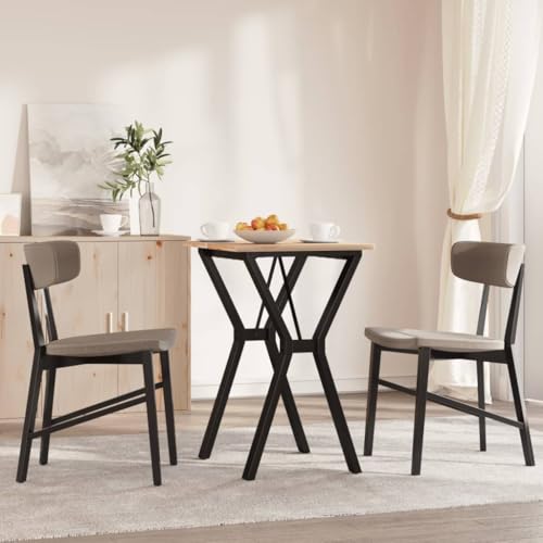 Pied de table en forme de Y acier réglable en hauteur pour table basse et établi - 4
