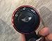 iJDMTOY Red Aluminum Smart Key Fob Surrounding Ring Decoration Compatible with 2008-2014/2015 Gen2 Mini Cooper R55 R56 R57 R58 R59 & Gen1 R60 R61