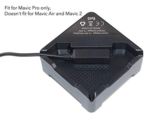 Fstop Labs Accessories for DJI Mavic Pro/Platinum 4 in 1 Rapid Battery Charger Smart Multi Battery Intelligent Charging Hub with Charge Indicator LCD Display - Thumbnail 5