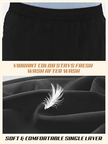 Image of CHKOKKO Men Shorts for Gym Sports or Running | Dry-Fit Fabric Single Layered Active Summer Workout Wear Knee Length Regular Fit | Elastic Waist with Front and Back Pockets