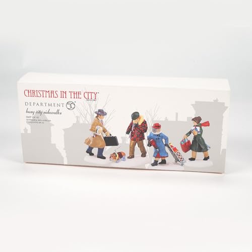 Department 56 56.58955 Christmas In The Cityseries Busy City Sidewalks thumb #6
