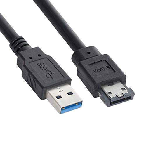 Cable USB 3.0 a Power Over eSATA DC5V Adaptador miniatura 3