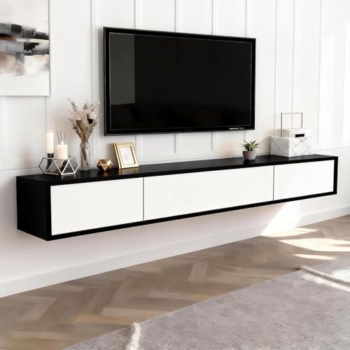 Durecoform Mueble de TV colgante 160 cm