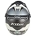 KLIM Krios Pro Adventure Motorcycle Helmet ECE/DOT (Charger Gray, 2XL)