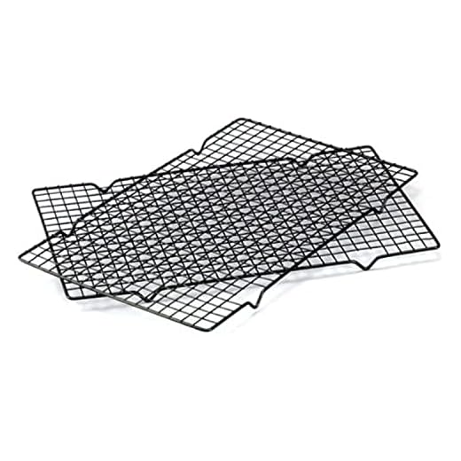 GoodCook Nonstick Steel Wire Cooling Rack, 16" x 10" (Set of 2)