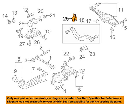 Volkswagen OEM 1K0614167C BRACKET