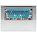 WSLUCKO Keyboard Cover Skin for 2021-2024 MacBook Pro 14/16 (A2442 A2485 A3112 A3401 A3403 A2992 A2779 A2780 A2991 A2918 M1/M2/M3 M4) & MacBook Air 13.6''/15'' (A2681 A3113 A2941 A3114),Rose