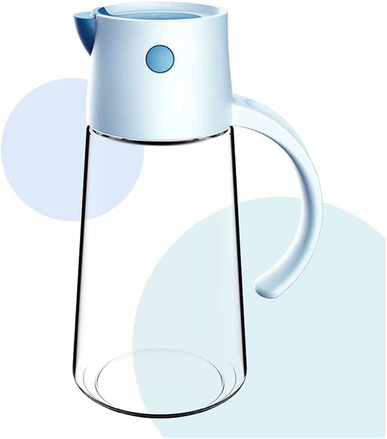 Leak-proof Cooking Seasoning Oil Bottle Sauce Glass Storage Bottles Vinegar Dispenser Kitchen Accessory(E)