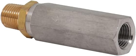 Valley Industries Pressure Washer Nozzle Filter - 1/4" FNPT x 1/4" MNPT, 5000 PSI, 10.5GPM