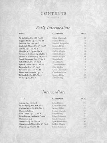 Journey Through the Classics - Romantic Collection: 50 Essential Masterworks Compiled & Edited for Piano Solo by Jennifer Linn