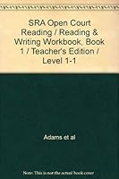 SRA Open Court Reading / Reading & Writing Workbook, Book 1 / Teacher's Edition / Level 1-1 0028310721 Book Cover