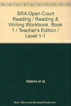 Paperback SRA Open Court Reading / Reading & Writing Workbook, Book 1 / Teacher's Edition / Level 1-1 Book