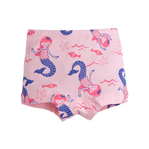 Image of Kids Series Baby Underwear Little Girls' Cotton Boyshort Panties (Pack of 6)