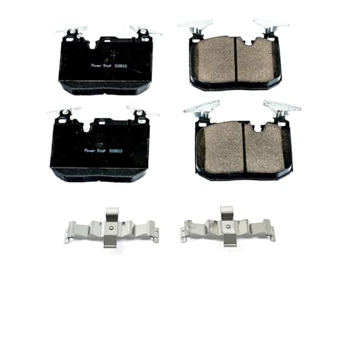 Image of PowerStop Front Brake Pads for BMW 228i 2014-16 |228i xDrive 2015-16 |230i 2017-21 |230i xDrive 2017-21 |320i 2016-18 - Z17 Ceramic Brake Pads with Installation Hardware, 17-1609
