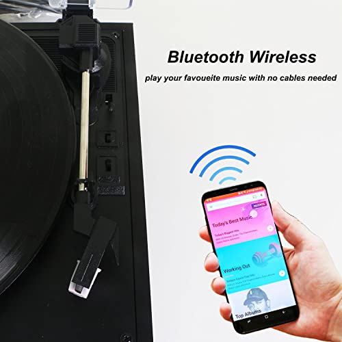 Platine Vinyle DL, Cassette 4 en 1 dl avec télécommande, Bluetooth, Radio FM, Lecteur de Cassette, USB, SD et encodage… - Les Beatles, Paul McCartney, John Lennon, RIngo Starr, George Harrison Platine Vinyle DL, Cassette 4 en 1 dl avec télécommande, Bluetooth, Radio FM, Lecteur de Cassette, USB, SD et encodage… – Image 4