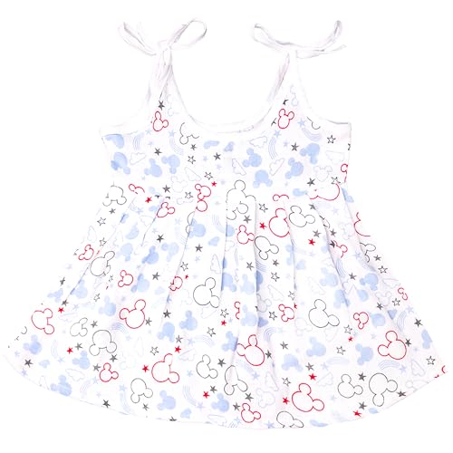 Image of Kidbea 100% Muslin Cloth Frock for Baby Girls | Soft Mulmul Cotton Frock | Summer wear Frock | Comfortable Baby Products | Sleeveless Vest | New Born Baby | 3 to 6 Months Combo of 3