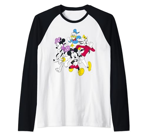 Mickey And Friends t-shirt baseball Disney pour sortie Disneyland