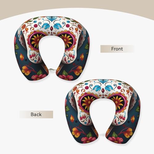 Almohada cervical de espuma viscoelástica tamaño único negro miniatura 2