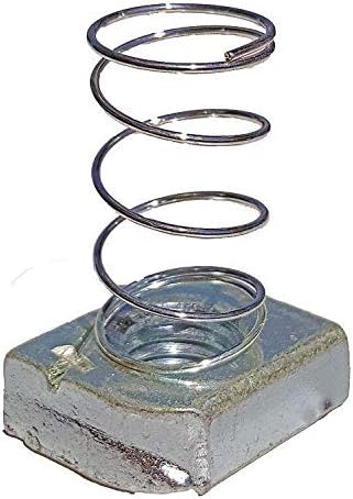 Super-Strut Steel Channel Spring Nut, Electroplated Finish - V200 5/8