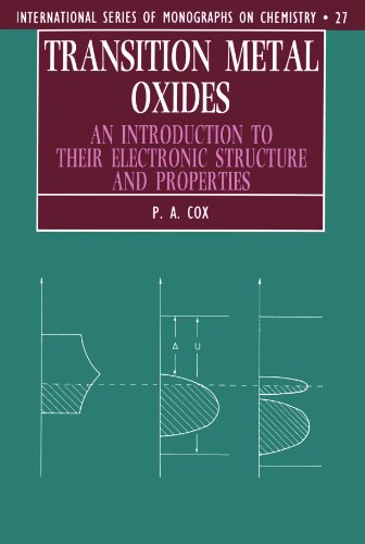 Transition Metal Oxides: An Introduction to their Electronic Structure and Properties (International Series of Monographs on Chemistry)