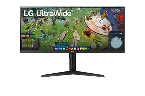 LG UltraWide 34WP65G-B Moniteur 34', format 21:9 ultra-large, dalle IPS résolution UWFHD (2560x1080), 5ms GtG 75Hz, HDR 400, sRGB 99%, AMD FreeSync, USB-C