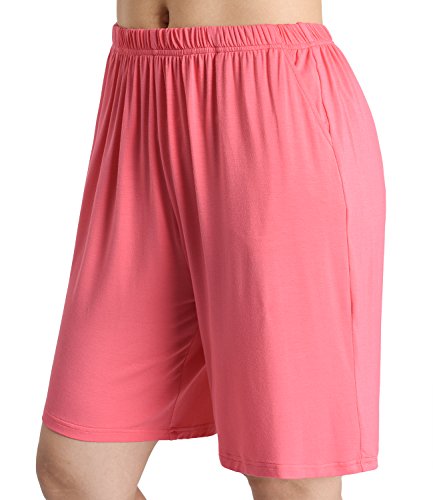 Latuza Women's Soft Sleep Pajama Shorts L Watermelon A,Large #TOP1