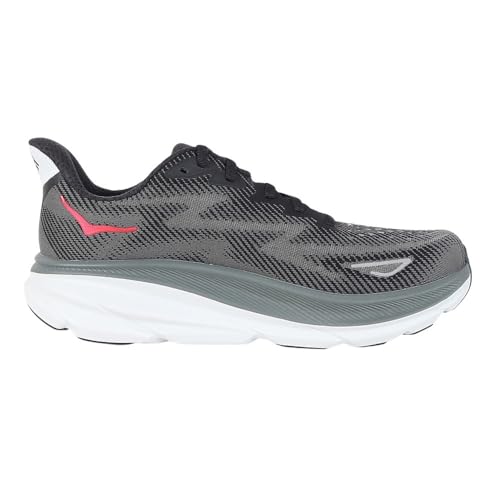Image of Hoka Men's Clifton 9 Black /Outer Orbit 9.5 Medium