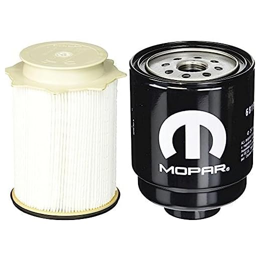 Dodge Ram 6.7 Liter Diesel Fuel Filter Water Separator Set Mopar OEM