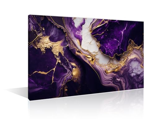 Toile murale abstraite haut de gamme tableau encadré encre liquide TISHIRON 30x45cm