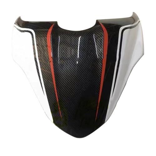 Capot de selle arrière blanc et carbone pour Ducati Monster 821