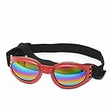 Gafas de sol para perro a prueba de viento y protección UV. Protege los ojos de tu perro del viento y el sol cuando vayas al parque o viajes con tu perro.
