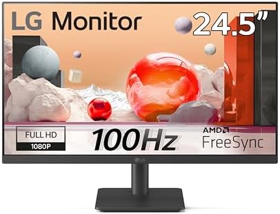 LG 24.5" 25MS500-B 5Ms (GtG) 100Hz (HDMIx2) AMD FreeSync FHD IPS Panel Monitör - Görsel 1