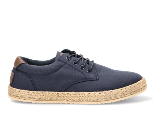 Chaussures en toile homme Etika blucher en jute 82052