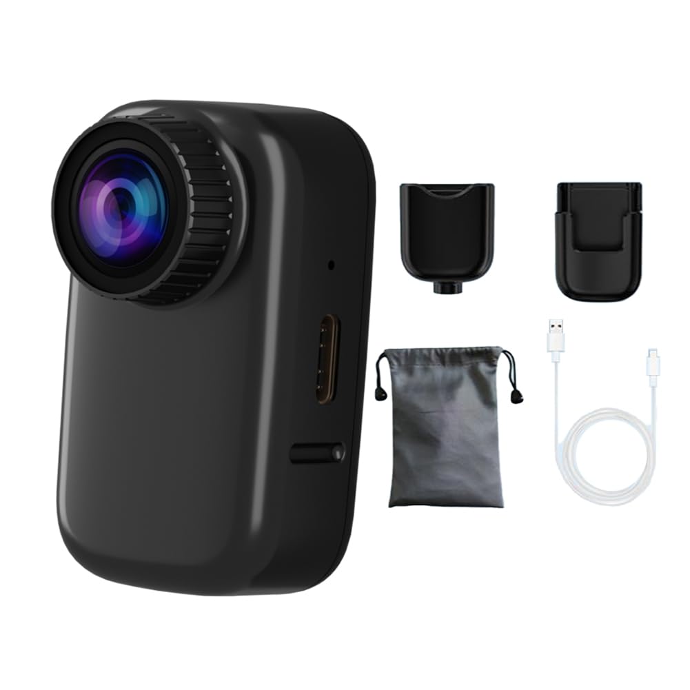 Azione Thumb Camera Anti-Shake 4K WiFi Fotocamera Tascabile Wireless Outdoor Ciclismo Bodycam Fotocamera A