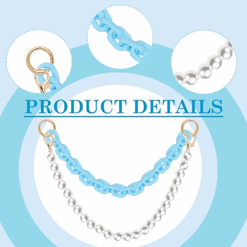 Image of Tote Bag Accessories for YETI Camino 20 /35 /50 Bogg Bags Pearl Bow Blue