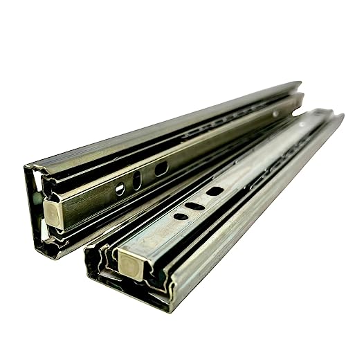 Corrediça Telescópica Trilho Zincada para Gaveta 250MM Rayco